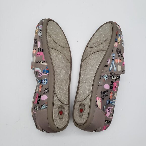 BOBS Animal Shoes Cats Dogs Foxes Bunnies Birds Women's Size US 9 EU 39 - Picture 7 of 7